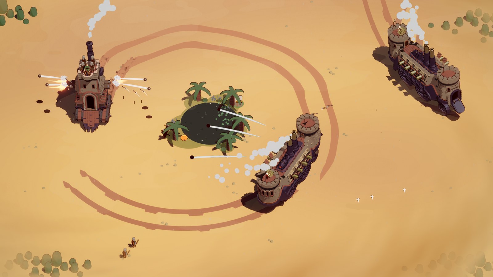 Wanderburg desert fight — stay stable before you farm Overtime