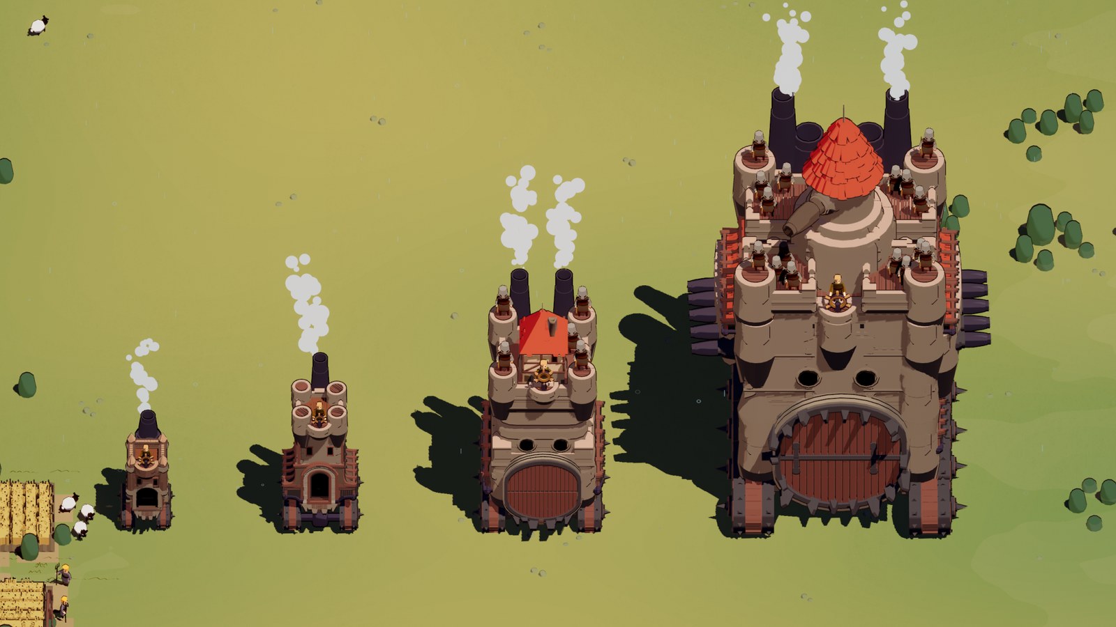 Wanderburg boss fight — four bosses gate every land